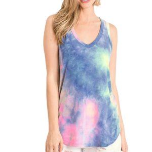 New Neon Tie Dye Tank